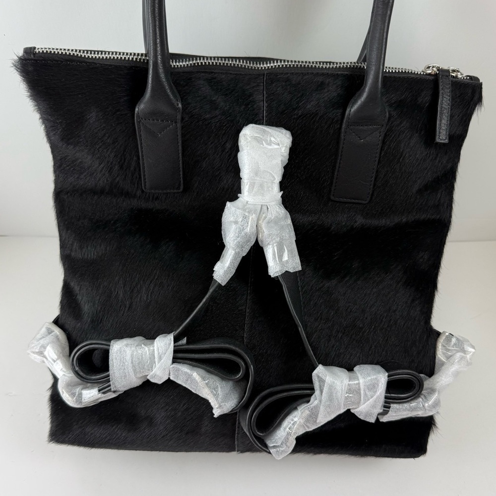 Brix & Bailey Black Convertible Leather Backpack Purse NWT NEW - Picture 4 of 10